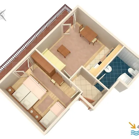 Апартаменты With Parking Space Stari Grad, Hvar - 5724 Стари Град