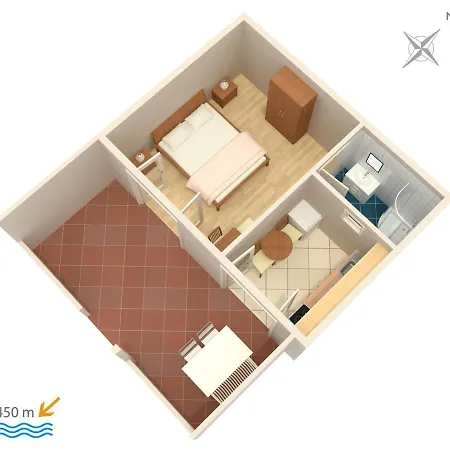 With Parking Space Stari Grad, Hvar - 5724 Апартаменты